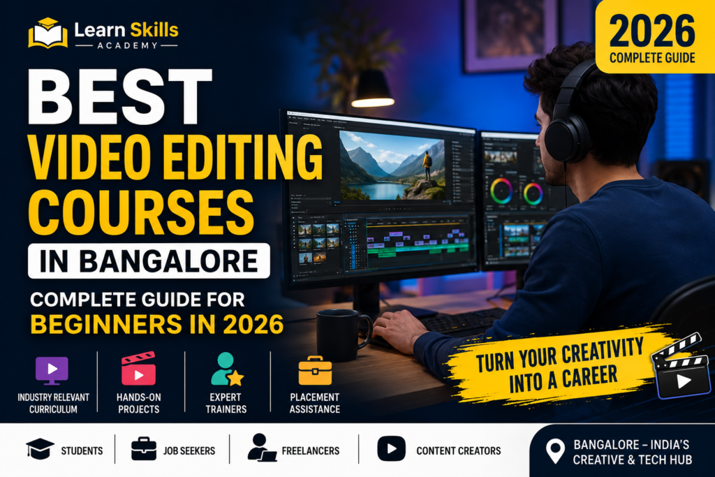 Best Video editing Courses in Bangalore